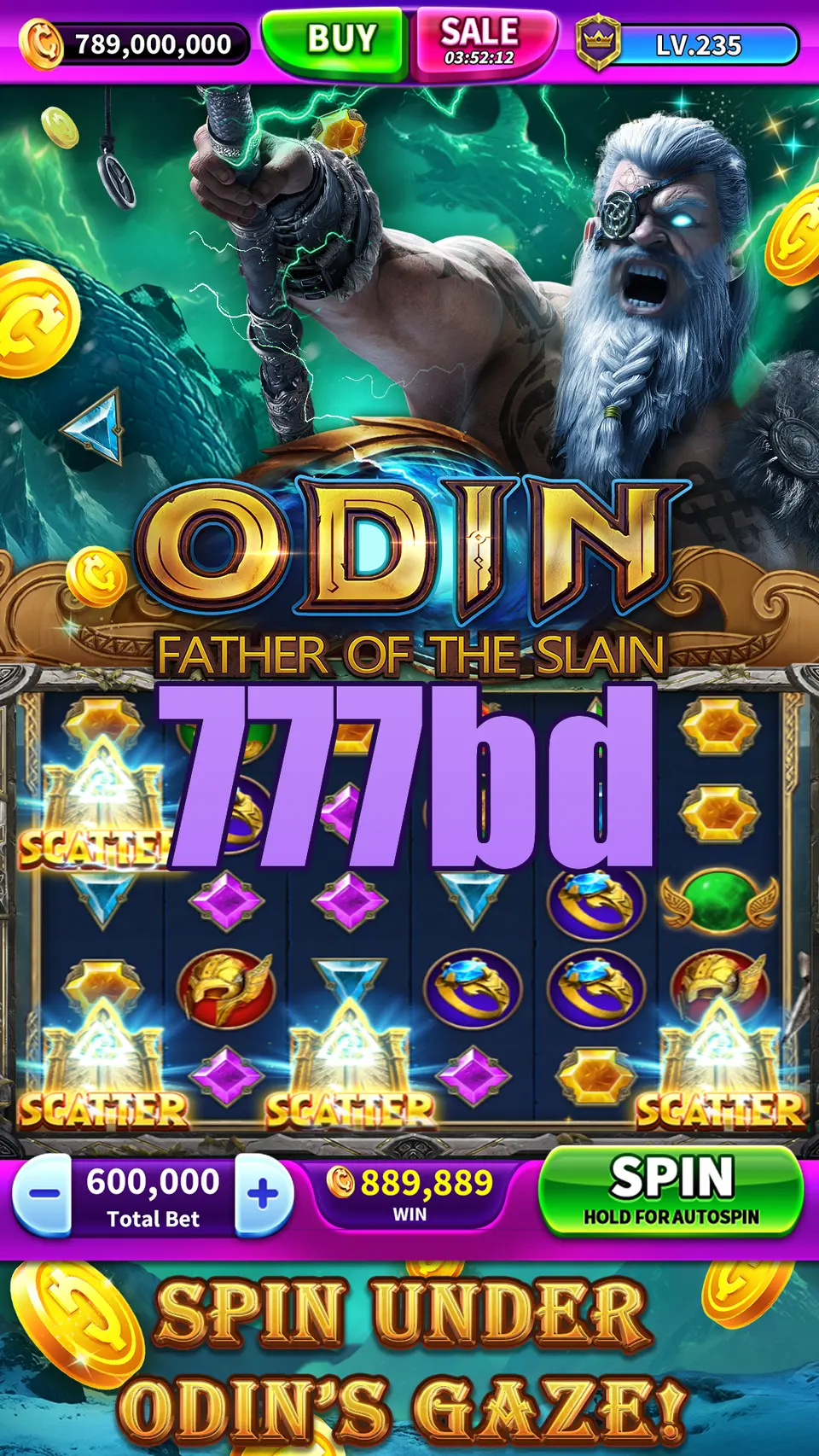 777bd লগইন